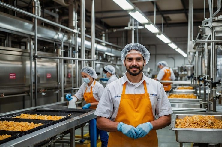 Food manufacturing worker